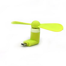 mini USB fan For Having cool air instantly, anywhere and anytime purposes (Micro Port / Mix Color) - dailyneed.life