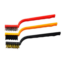 3-Piece Mini Wire Brush Set: Tackle Tough Cleaning Jobs (Multi-Material) - dailyneed.life