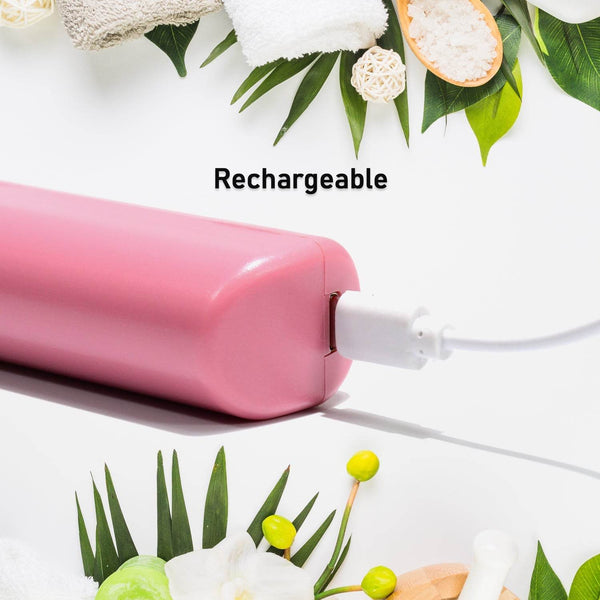 Rechargeable Mini Hair Straightener, Travel Portable USB Charging Cordless Hair Straightener Bursh, Three Temperature Adjustments Flat Iron Comb (1 Pc) - dailyneed.life