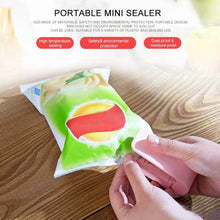 Mini Plastic Bag Sealer – Portable Heat Sealing Machine, Battery Operated (1 Pc / Mix Design) - dailyneed.life