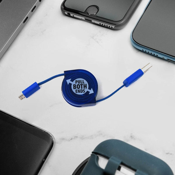 Retractable Usb Charge widely used for charging various types of smartphones and technical devices present in all kind of places etc. - dailyneed.life