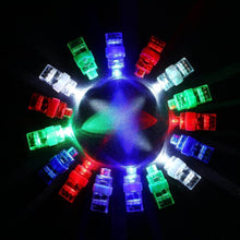 Light up Finger Tips, Clear Mini Rings, LED Glow Ring with Elastic Band (1 Pc) - dailyneed.life
