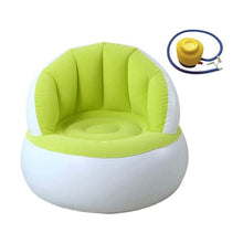 Kids inflatable sofa chair with backrest & Foot Air Pump with Hose (1 Set / 85x74 Cm Approx) - dailyneed.life