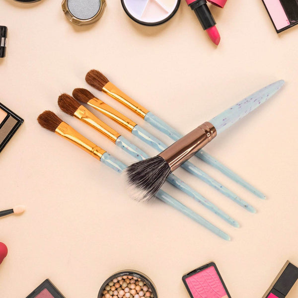 5pc Makeup Brush tools kit (5 Pcs Set / Mix Color) - dailyneed.life