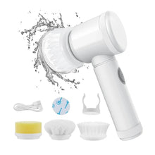 Portable Electric Cleaning Brush with 3 Replaceable Brush Heads (5 In 1) - dailyneed.life