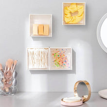 4037Adhesive Wall Mounted Flip Storage Box Holder Small Object Storage Case ( 1 pcs ) - dailyneed.life