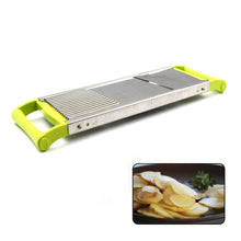 2 in 1 Potato Slicer used in all kinds of household kitchen purposes for cutting and slicing of potatoes. - dailyneed.life