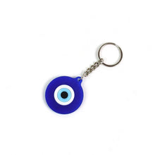 Evil Eye Rubber / Silicone Keychain (1 Pc / Blue Color) - dailyneed.life
