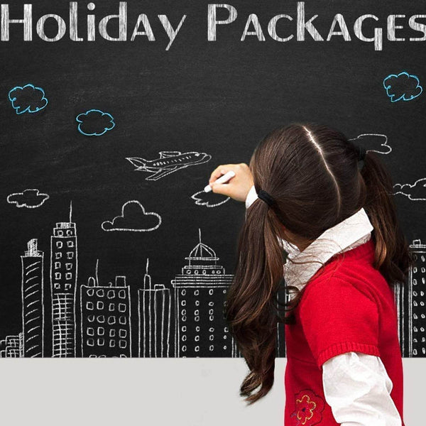 Blackboard Erasable Wall Sticker Chalkboard Sticker Removable Blackboard Wall Stickers Mural for Kids Room - dailyneed.life