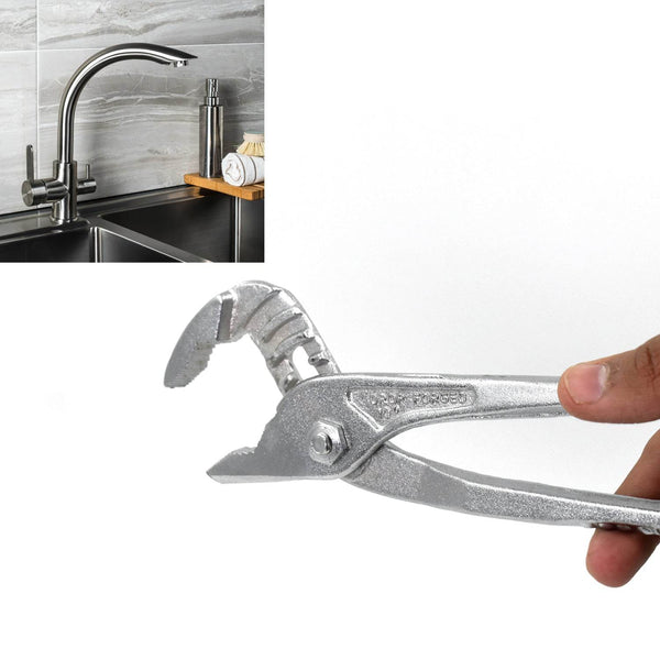 Hand Tool - Water Pump Adjustable Plier Wrench Slip Joint Type, Chrome Plated - dailyneed.life