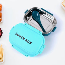Insulated Testy Stainless Steel Leakproof Lunch Box With Spoon (1 Set) - dailyneed.life