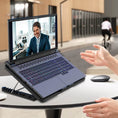 Laptop Cooler Cooling Pad with 2 Quiet Led Fans, Dual USB Ports, Portable Ultra Slim USB Powered 7 Heights Adjustable Laptop Stand for Gaming Laptop - dailyneed.life