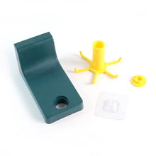 360 Degree Rotating Self Adhesive Plastic Wall Hook Hanger; Multifunctional Hanger with 6 Heavy Duty Claw Hooks - dailyneed.life