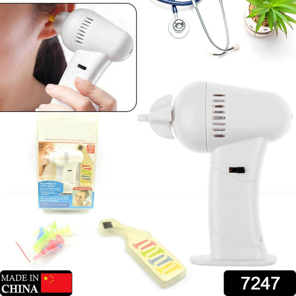 Vacuum Ear Cleaning System Clean Ears Care Removel Tool Earpick Cleaner Vacuum Removal Kit Safe Gentle Hygienic with 8 Silicon Cleaner Clips and Cleaning Brush - dailyneed.life