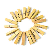 Heavy Duty Bamboo Wooden Cloth Clips / Pegs (20 Pcs Set) - dailyneed.life