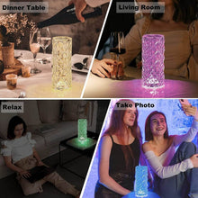 Crystal Touch Night Light for Bedroom Decor (16 Colors, Remote, USB) - dailyneed.life