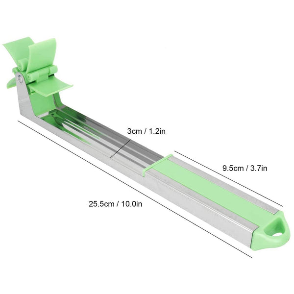 Stainless Steel Washable Watermelon Cutter – Windmill Slicer & Peeler - dailyneed.life