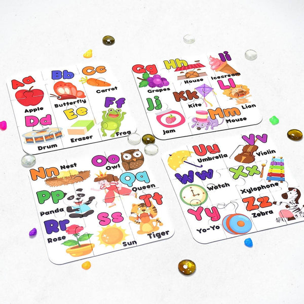 ABC Jigsaw Puzzle Toy for Children (4-Pcs Pack) - dailyneed.life