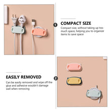 Pig Plug Wire Organizer Cable Holder Clips with Self-Adhesive Pad (4 Pcs Set) - dailyneed.life