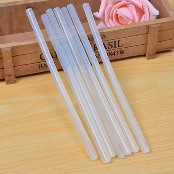 Multi-Purpose Transparent Glue Sticks for Craft and Art Decoration (10 Pcs Set) - dailyneed.life