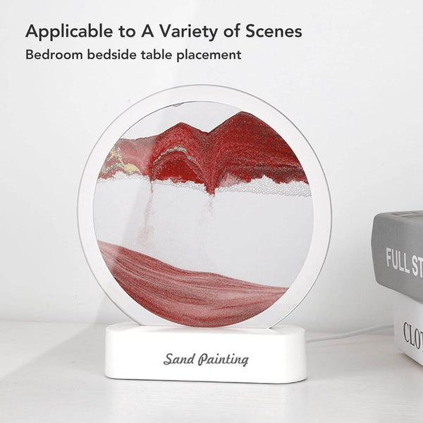3D Liquid motion Display With LED Light (1 Pc) - dailyneed.life