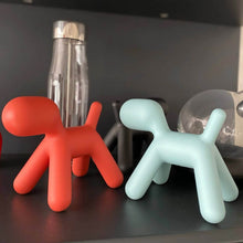 Plastic Cute Animal Puppy Chair,Creative Dog Low Footstool,Cartoon Foot Rest Stool for Bedroom Living Room Entrance Gift (1 Pc) - dailyneed.life