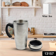 Stainless Steel Vacuum Glass Insulated Glass Coffee Cups (With Lid & Handle / 1 pc) - dailyneed.life