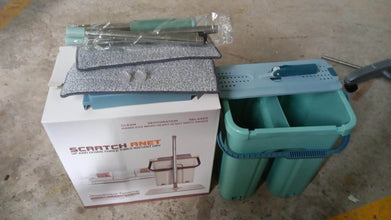 2-in-1 Flat mop and Bucket Set - dailyneed.life