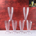 Supermom Transparent Plastic Milkshake Glass Set (400ML / 6 Pc) - dailyneed.life