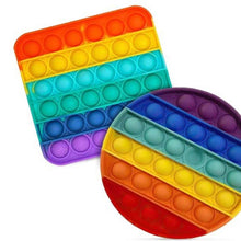 MIX PATTERN RAINBOW COLOR PUSH BUBBLE FIDGET SENSORY TOY (ONLY 1PC) - dailyneed.life