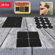 28 pc Rubber furniture Pads Self Sticking Non Slip Furniture Noise Insulation Pads - dailyneed.life