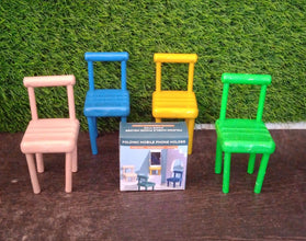 Mini Chair Mobile Phone Holder – Portable & Stylish Stand for All Smartphones, Ideal for Desk & Office Use (1 Pc) - dailyneed.life