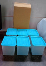 Air Tight Unbreakable Big Size 1100 ml Square Shape Kitchen Storage Container (Set of 6) - dailyneed.life