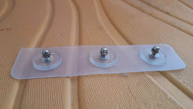 Adhesive Nails Wall Hooks (Screw Sticker / 3 Hook / 1 Pc / B Grade) - dailyneed.life