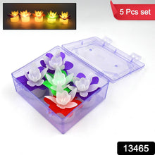 Decoration Candles/Led Diwali Decor Lotus Flower Candle, Diwali (5 Pc) - dailyneed.life
