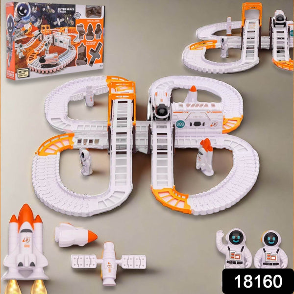 Outer Space Race Track Set for Kids Toys (1 Set) - dailyneed.life