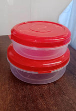 Round Plastic Big & Small Storage Container Box (PACK OF 2) - dailyneed.life