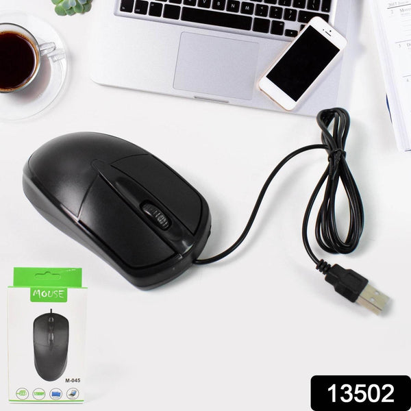 Computer / Laptop Wired Optical Mouse, M- 045 (1 Pc) - dailyneed.life