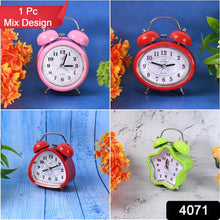 Mini Cute Alarm Clock Small Kids and Students (Mix Design & Color / 1 Pc) - dailyneed.life