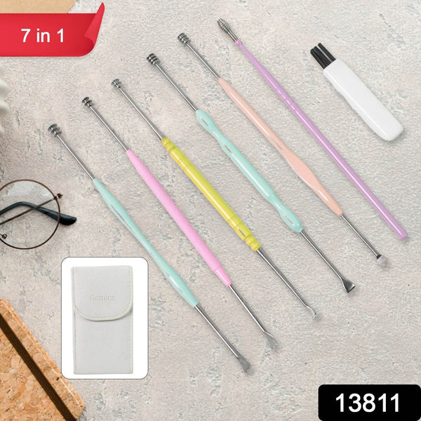 7 Pcs Earwax Removal Kit | Ear Cleansing Tool Set - dailyneed.life