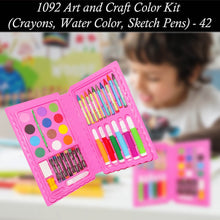 Art and Craft Color Kit (Crayons, Water Color, Sketch Pens) - 42 Pcs - dailyneed.life