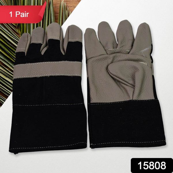 Gloves Gardening Gloves for Men Women Leather Gloves Heavy Duty Gloves (1 Pair) - dailyneed.life