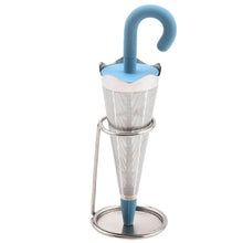 Reusable Cute Umbrella Tea Strainer With Tray / Stand (1 Pc) - dailyneed.life