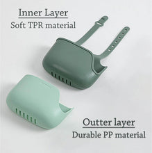 Plastic Kitchen Sponge Holder, Sink Drain Rack Sink Organizer Sink Drain Hanging Bag for Kitchen (1 Pc) - dailyneed.life