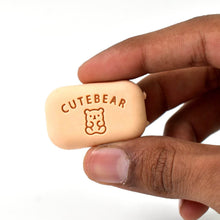 Cute Soap Shaped Erasers With Plastic Case (1 Pc / With Case) - dailyneed.life
