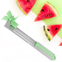 Stainless Steel Washable Watermelon Cutter – Windmill Slicer & Peeler - dailyneed.life