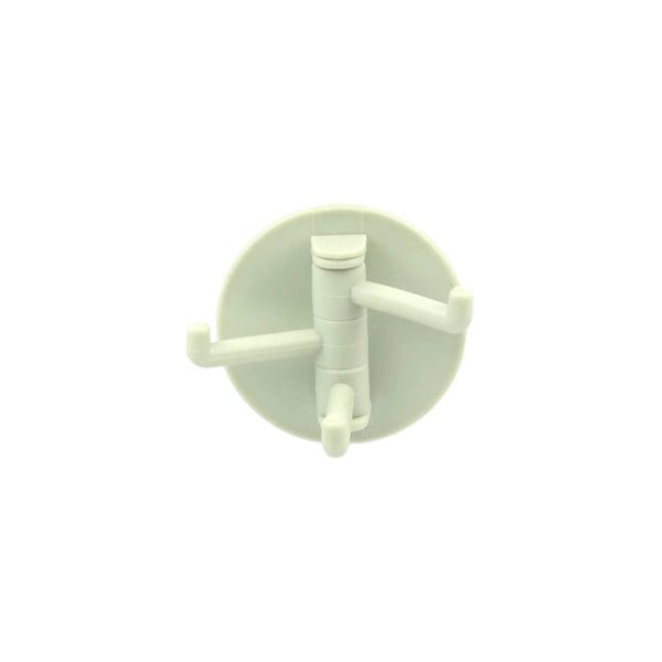 180° Rotating Punch-Free 3-Hook Sticky Hook – 1 Pc - dailyneed.life