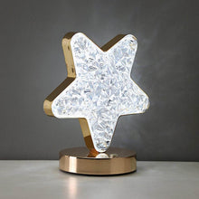 Star Crystal Diamond Touch Lamp – USB Rechargeable, 3-Way Dimmable - dailyneed.life