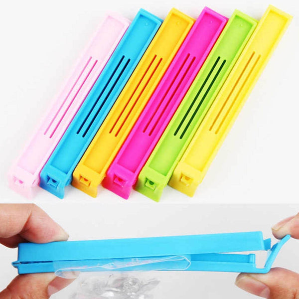 100 Pc Food Sealing Clip used in all kinds of household and official kitchen places for sealing and covering packed food stuff and items. - dailyneed.life