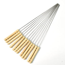 BBQ Tandoor Skewers Grill Sticks for Barbecue (Pack of 12) - dailyneed.life
